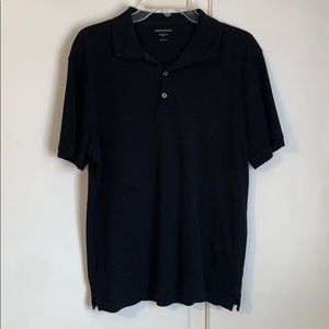 Banana Republic Black Polo Shirt